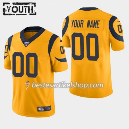 Kinder Los Angeles Rams Trikot Nike Gold 100th - Personalisiert